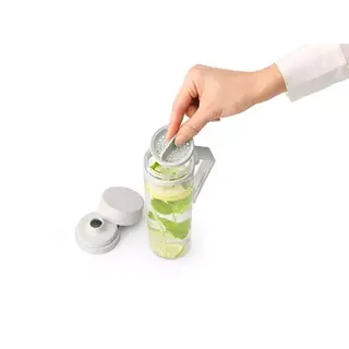 Brabantia Make & Take Waterfles met Zeef - Light Grey - afbeelding 6