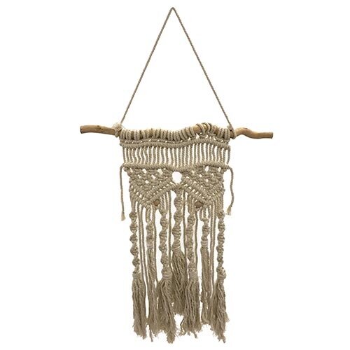 krekel crisis Concentratie Macramé wandhanger - 63cm kopen? Kerstdecoratie bij De Boet