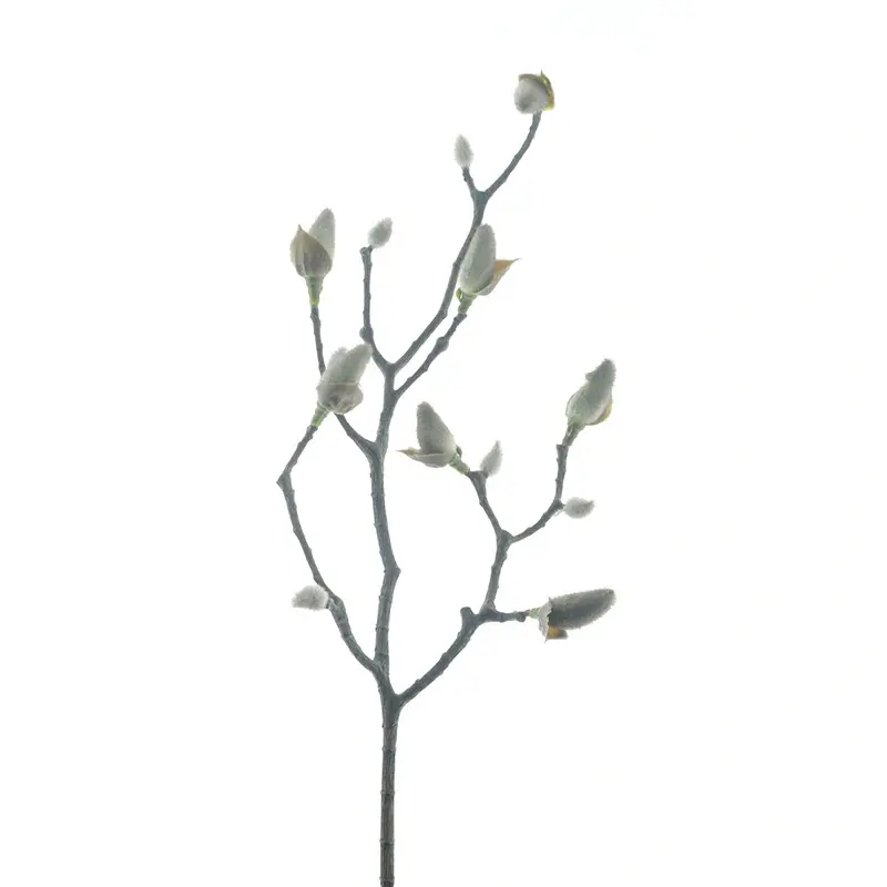 Kunstbloem Magnolia Bud Sven Black - 59 cm