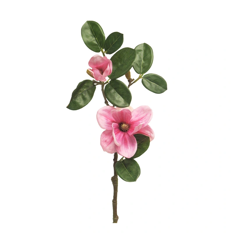 Kunstbloem Magnolia Japanese Garden Roze - 51 cm