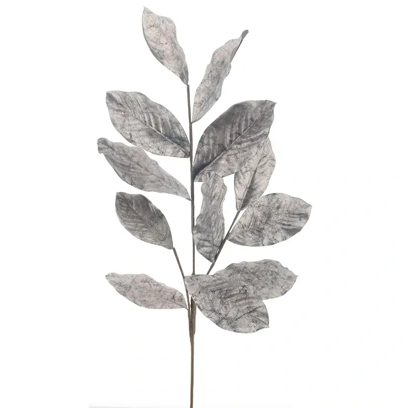 Kunsttak Magnolia Leaf Silver - 99 cm