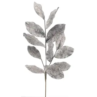 Kunsttak Magnolia Leaf Silver - 99 cm