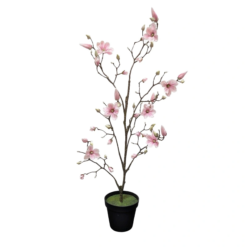 Kunstboom Magnolia Beauty - 133 cm - afbeelding 1