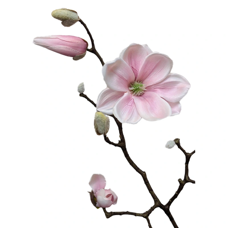 Kunstboom Magnolia Beauty - 133 cm - afbeelding 2