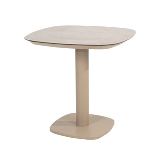 4 Seasons Outdoor Manolo Diningtafel Latte - 75x75 cm