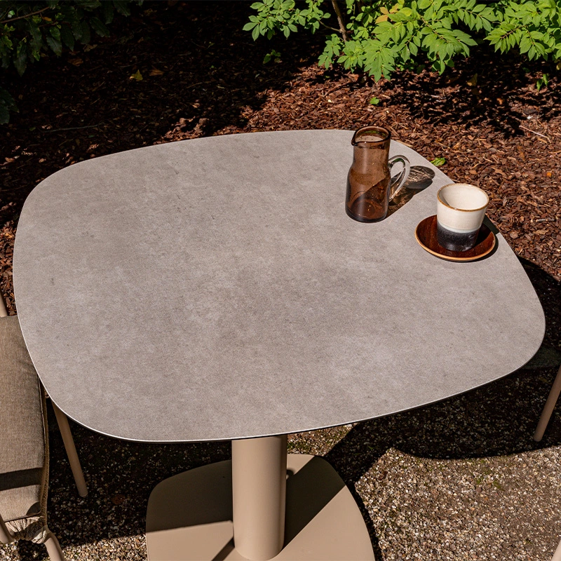 4 Seasons Outdoor Manolo Diningtafel Latte - 75x75 cm - afbeelding 4