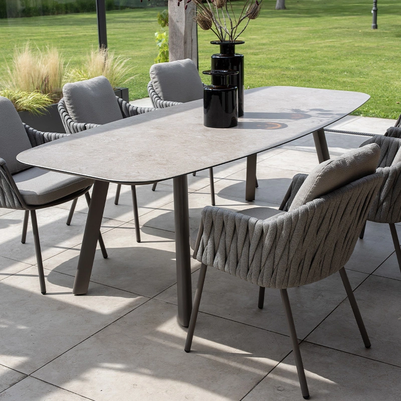 4 Seasons Outdoor Manola Diningtafel Terre - 180x95 cm - afbeelding 2