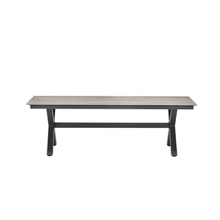 Garden Impressions Marbella Tuintafel Rome Bronze - 240x100 cm - afbeelding 3