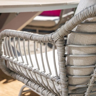 Garden Impressions Margriet Dining Fauteuil - Taupe/Grey Sand - afbeelding 7