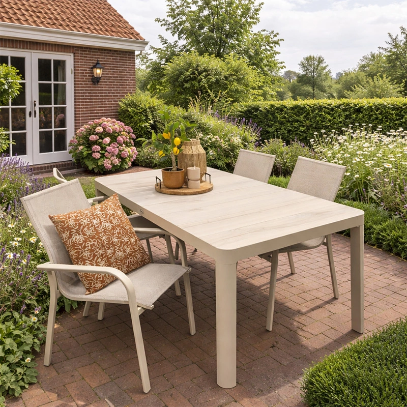 Marmaris Gakona Diningset - Latte - afbeelding 4