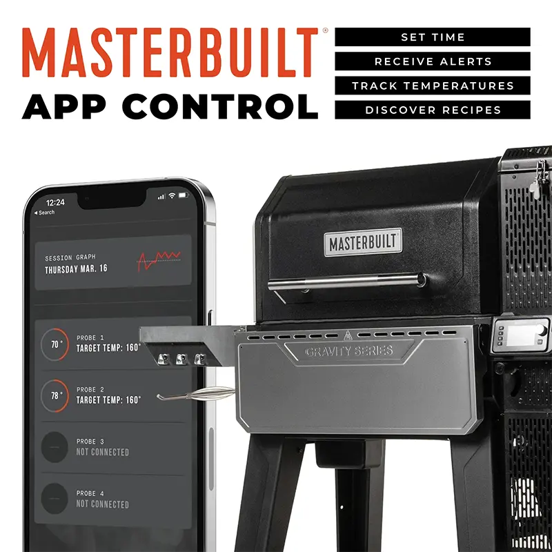 Masterbuilt Gravity Series™ XT Digital Charcoal BBQ & Smoker - afbeelding 2