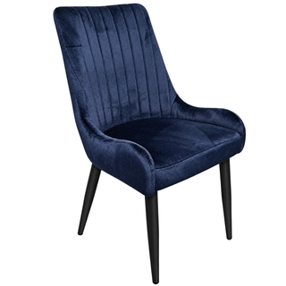 Maya Stoel Donkerblauw - afbeelding 1