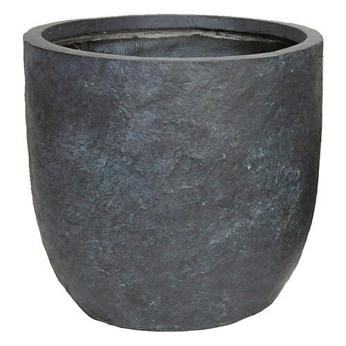 Mega Arizona Egg Pot Graphite - Ø25x25 cm