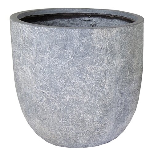 Mega Arizona Egg Pot Washed Grey - Ø32x31 cm