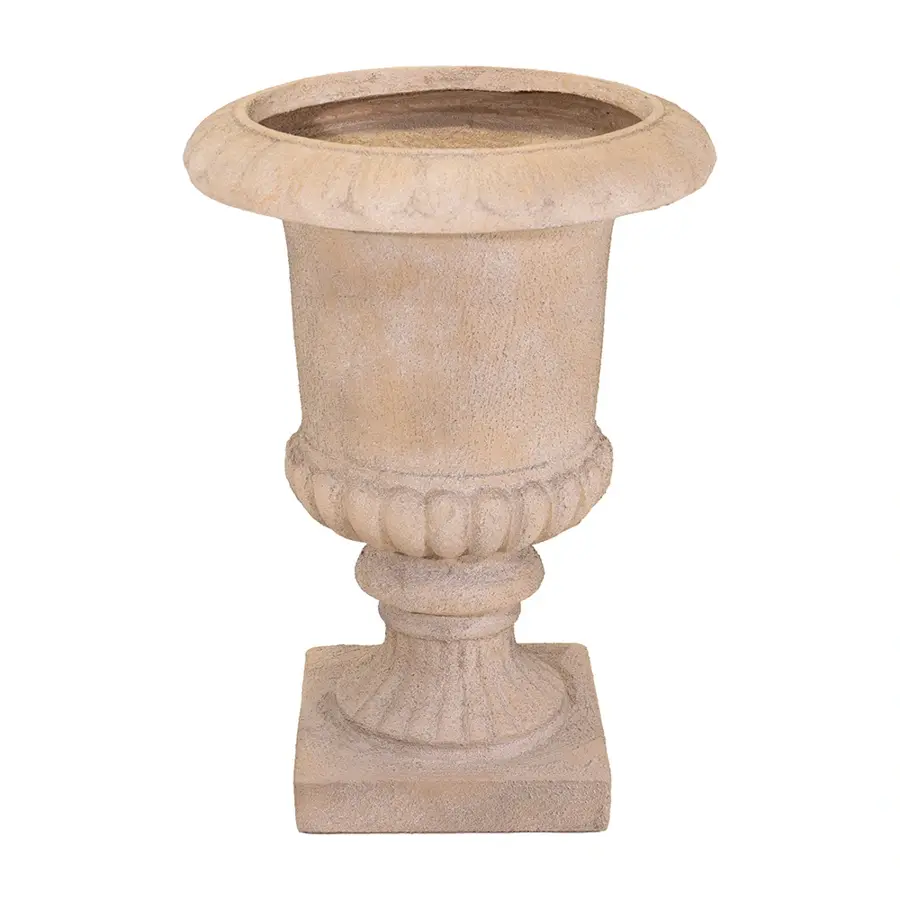 Mega Clayfibre Texas French Vase Sand M - Ø50x68 cm