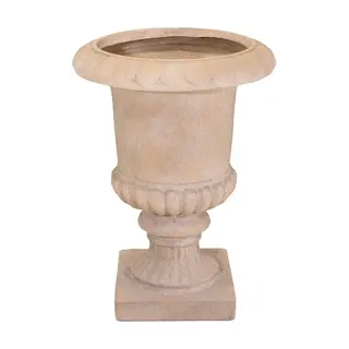 Mega Clayfibre Texas French Vase Sand S - Ø31x44 cm