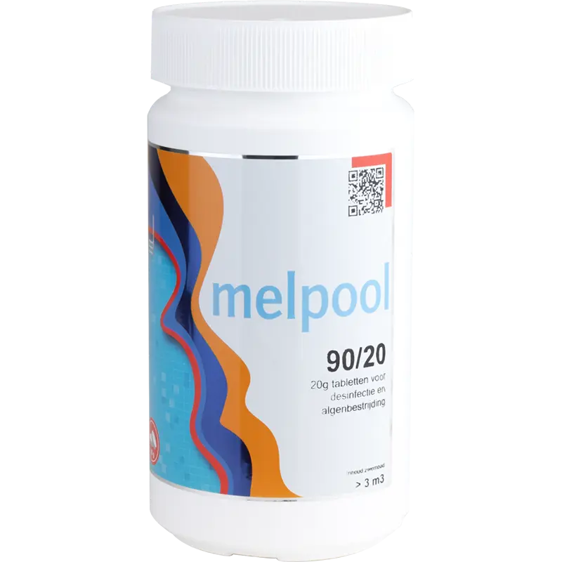 Melpool Chloortabletten 20 gram - 1 kg