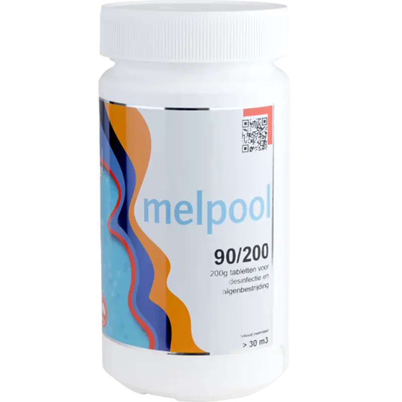 Melpool Chloortabletten 200 gram - 1 kg