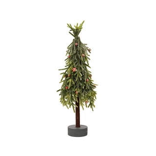 Merry Fir Glitter Mini Kerstboom bessen - 45 cm | de Boet