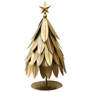 Metal Tree S - Goud