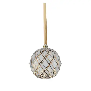 Micro LED Bal Ruit Helder - Ø20 cm - afbeelding 1