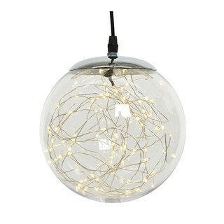 Micro LED Bal Zilver - Ø40 cm
