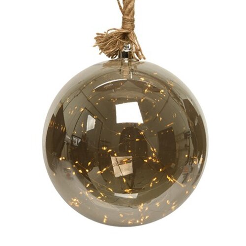 Micro LED ball ID Smokey grey - 25x80 cm - afbeelding 1