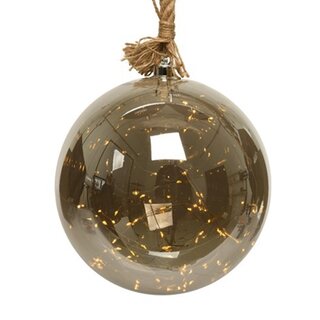 Micro LED ball ID Smokey grey - 25x80 cm - afbeelding 1