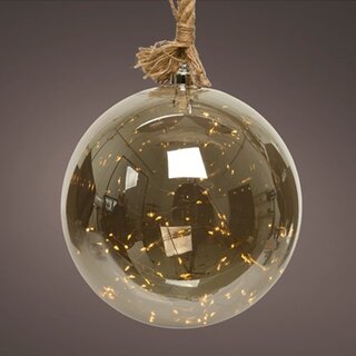 Micro LED ball ID Smokey grey - 25x80 cm - afbeelding 2