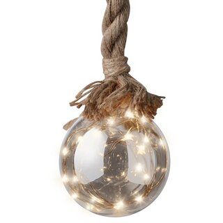 Micro LED ball ID Smokey grey - 100 cm - afbeelding 1