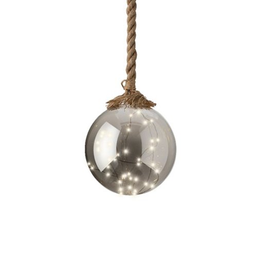 Micro LED ball ID Smokey grey - 20x80 cm - afbeelding 1