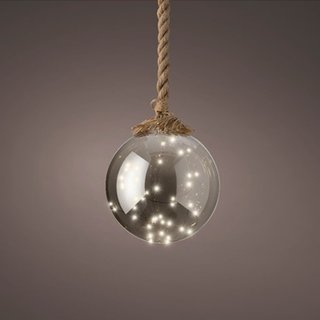 Micro LED ball ID Smokey grey - 20x80 cm - afbeelding 3