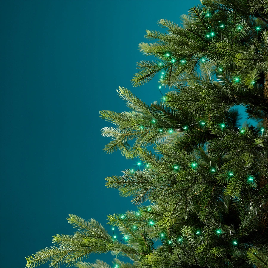 Micro LED Draadverlichting 8 Functie - Groen - afbeelding 4