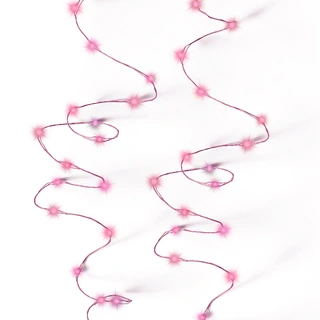 Micro LED Draadverlichting 8 Functie - Roze - afbeelding 1