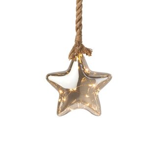 Micro LED star ID Smokey grey - 80 cm - afbeelding 1