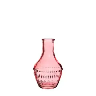 Fles Milano Zacht Roze - Ø6x10 cm - afbeelding 1