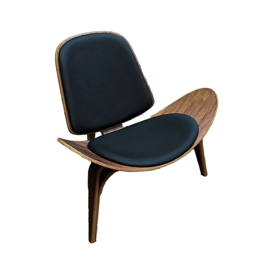 Miller Loungestoel - Donker Walnoot