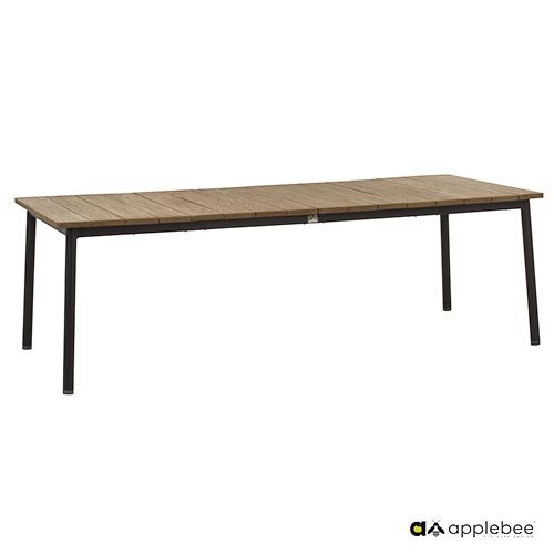 Apple Bee Milou Tuintafel Black - 180x90 cm