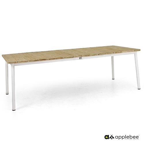 Apple Bee Milou Tuintafel White - 240x100 cm - afbeelding 1