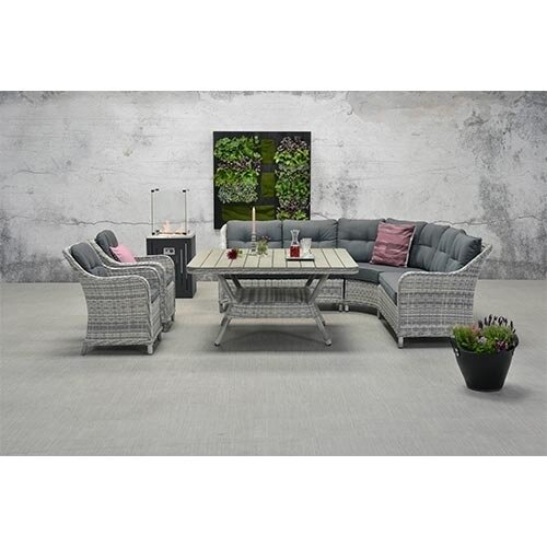 Garden Impressions Milwaukee Loungebank - Cloudy Grey - afbeelding 3