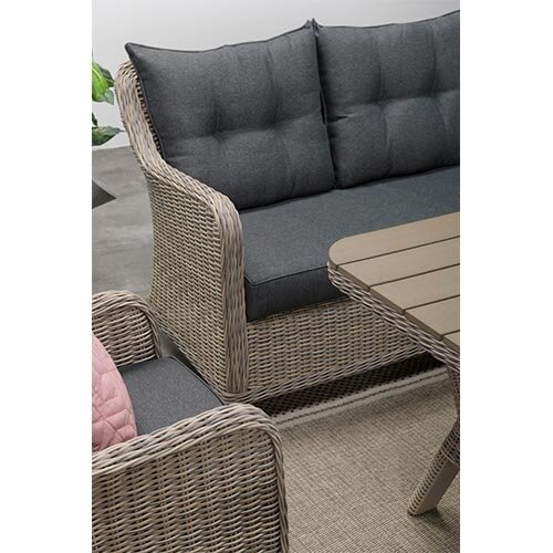 Garden Impressions Milwaukee Loungebank - Vintage Willow - afbeelding 4
