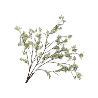 Kunsttak Mimosa Groen - 110 cm