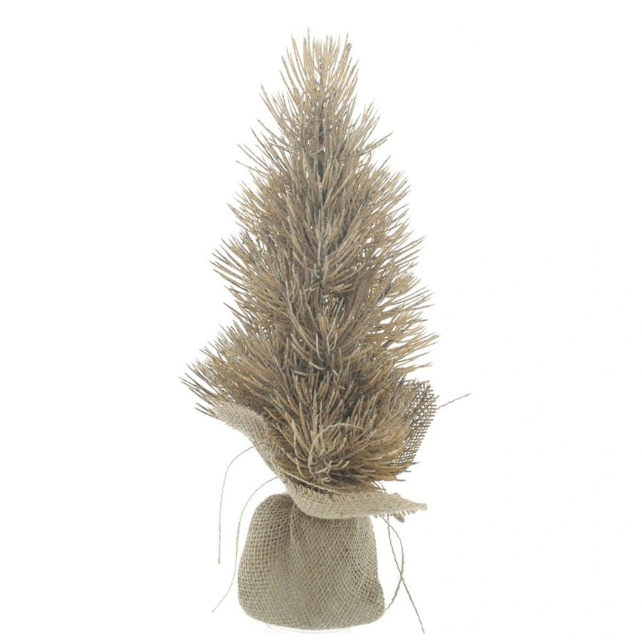 Mini Kerstboom Engers Jute Bag Brown - 32 cm
