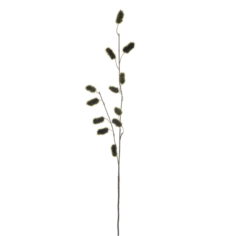 Kunsttak Mini Tail Spray Groen - 101 cm