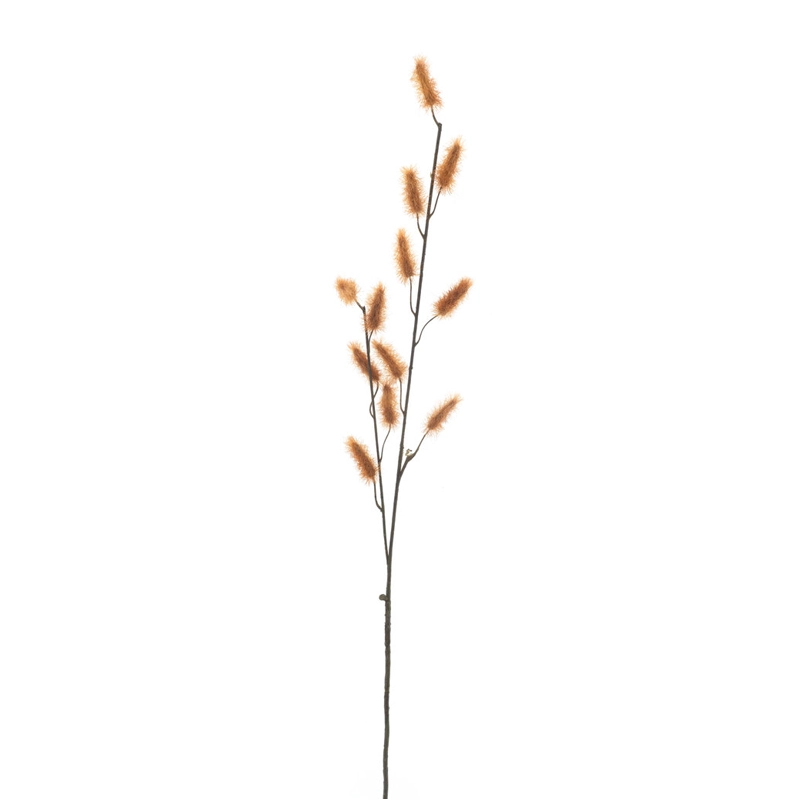 Kunsttak Mini Tail Spray Oranje - 101 cm