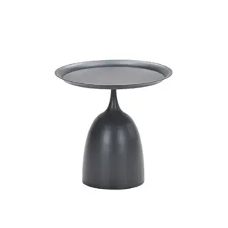 Garden Impressions Mioala Bijzettafel Carbon Black - Ø50xH48 cm