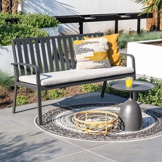 Garden Impressions Mioala Bijzettafel Carbon Black - Ø50xH48 cm - afbeelding 3
