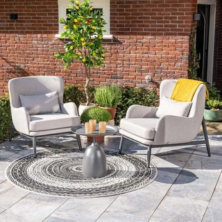 Garden Impressions Mioala Bijzettafel Carbon Black - Ø50xH48 cm - afbeelding 4