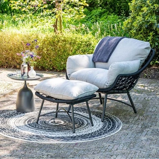Garden Impressions Mioala Bijzettafel Carbon Black - Ø50xH48 cm - afbeelding 5