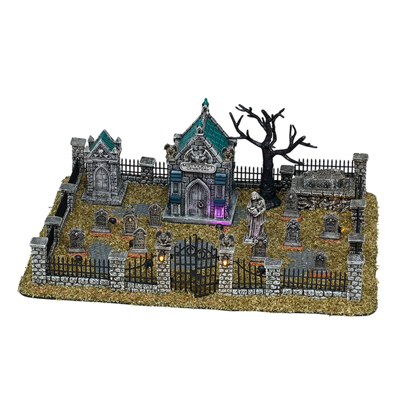 Lemax Misty Crypt Graveyard - 15 st.
